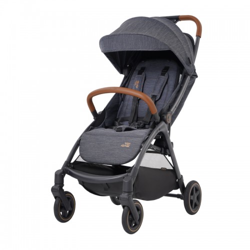 Britax Gravity II Auto One-handed fold Stroller & B-safe Gen2 Infant Car Seat Travel System